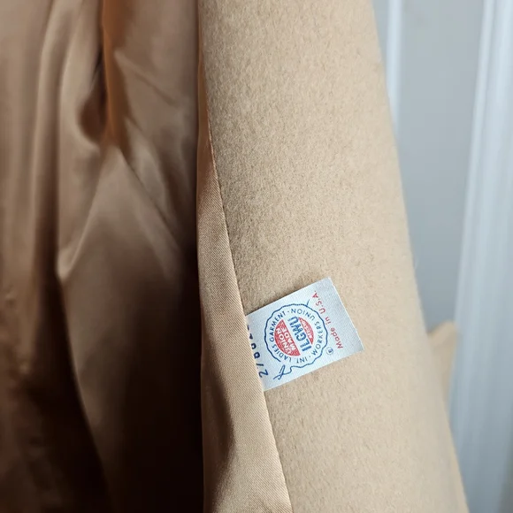 VTG 70s Country Pacer Coat with Fur Collar - Picture 12 of 15